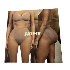 SKIMS Sculpting High Waist Thong Shapewear Sand 4XL/5XL‎